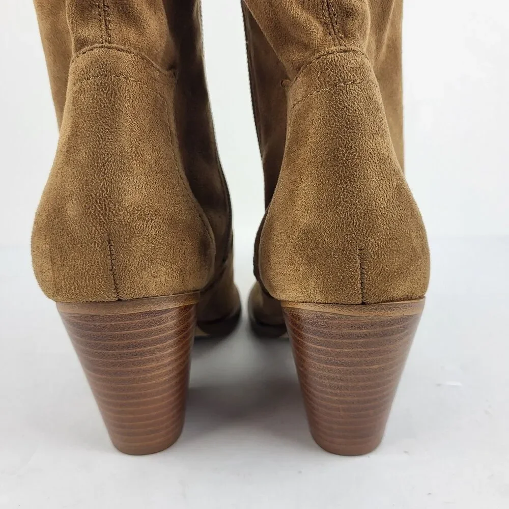 Marc Fisher ltd  Gwyneth Women's over the knee Tall Brown Boot Size 7.5M